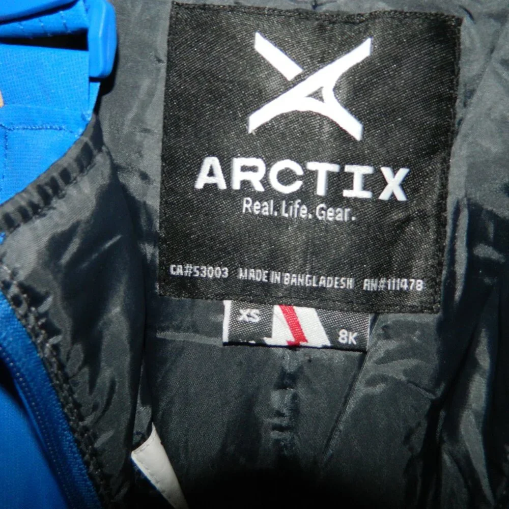 Arctix Ski Bibb Overalls Snow Sledding Boys Girls Size XS (T-23)